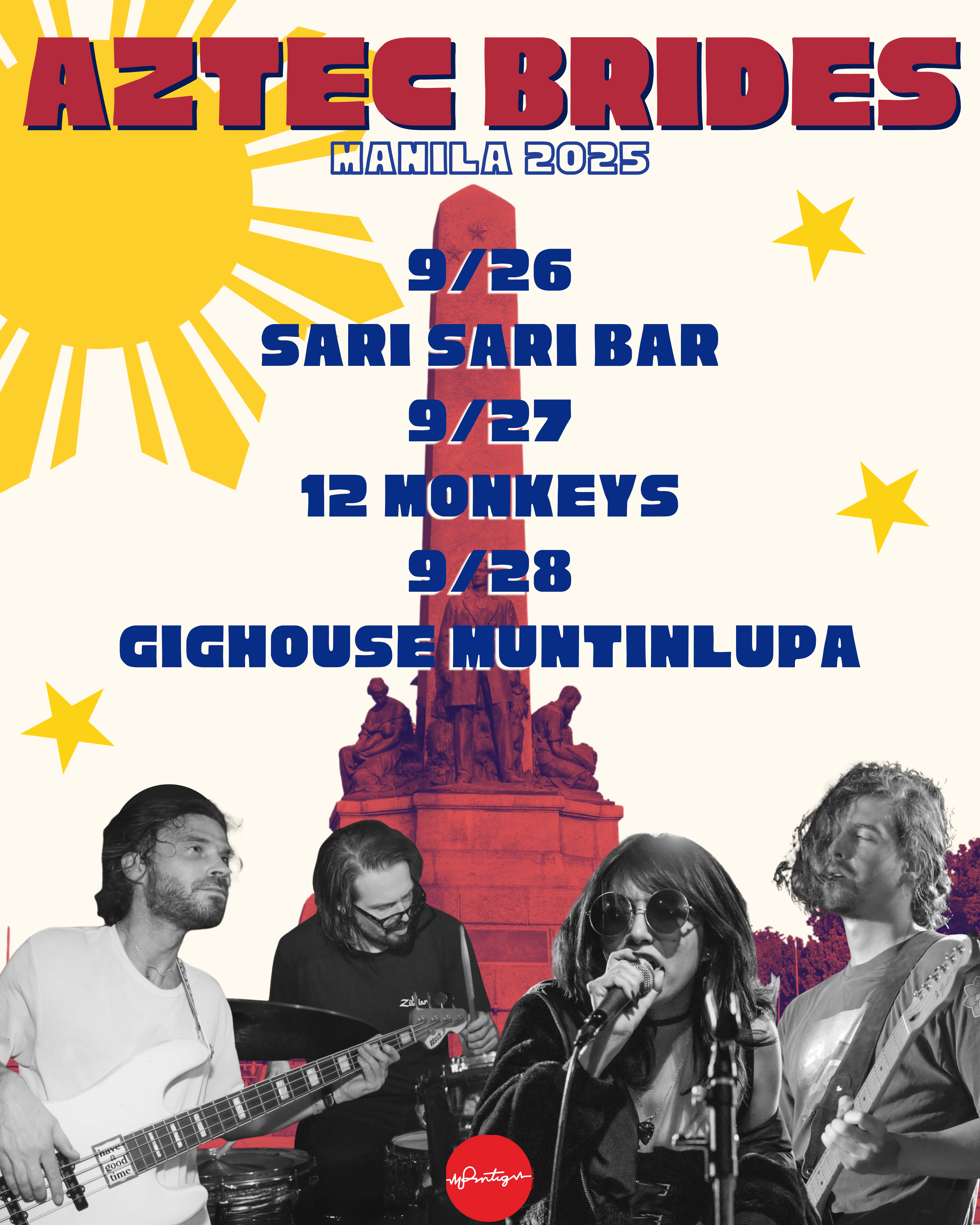 manila tour poster